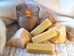 3 Bars Of Bow String Wax - 100% Pure Solid Beeswax Block Bar Stick Candle Wax