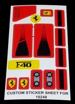 Custom Decal for 10248 Replacement Sticker