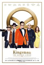 Kingsman The Golden Circle 35mm Film Cell strip very Rare var_a
