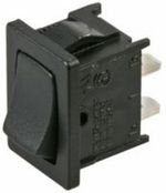MINATURE ROCKER SWITCH OFF/ON 10A SPST suit MOTORHOME CARAVAN CAMPER
