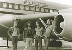 Led Zeppelin Aeroplane large fabric poster / flag   1100mm x 750mm