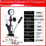 Diesel Injector Tester with Dual Scale Common Rail Pressure Tester Calibrator