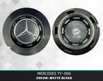 1PC AMG C63 S65 G63 E63 G500 Wheel Center Hub Black Cover Caps TY006