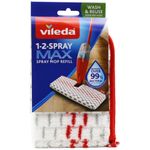 Vileda 1-2 Spray Max Mop Refill Microfibre Replacement Pad Washable 173655