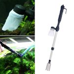 Electric Gravel Vacuum Cleaner Pump Aquarium Fish Tank Water Change Siphon UK