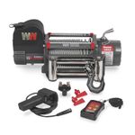 Warrior Samurai Electric Winch 12000lb 12v Next Gen V2 with Steel Cable Heavy 