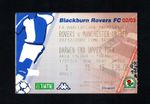Blackburn Rovers v Manchester United 2002-2003 Premier League Ticket 22/12/2002