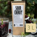 Sour Cherry Juice, 100% Fruit-Based, 3L Cocktail Base No additives 21 days fresh