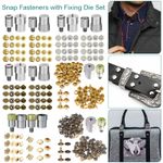 Rivets Snaps Studs Dies for Green Machine Eyelets Clasps Leathercraft DIY Kit