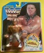 WWF British Bulldog Wrestling Figure Official Original Packaging French Edition