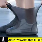 Resistant Silicone Overshoes Rain Waterproof Shoe Covers Boot Cover Protector UK