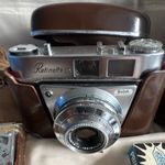 Kodak Retinette IA Vintage Silver 35mm Film Camera and other accessories 