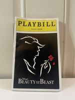 BEAUTY & THE BEAST May 1994 Broadway COLOR Playbill Susan Egan Terrence Mann a