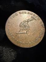 (c1790's) Rare! Lancaster Edge Kentucky Token Excellent Condition & Detail.