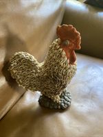 bin Vintage Shell Cockerel Ornament 8”