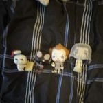 Mixed Lot of 4 Plastic Mini Collectable Figures incl. Pennywise (It), No Pack