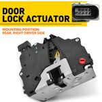 Rear Right RH Door Lock Mechanism Black For 2010-2017 Vauxhall Meriva B 13432377