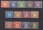 D56-D68 1959 Postage Due Set UNMOUNTED MINT(151/140/141)