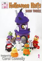 King Cole Halloween Knits Book 3 KNITTING PATTERN BOOK DK yarn by Carol Connelly
