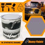 Manitou Telehandler Chassis Cab Grey Paint Enamel Paint 1 Litre Tin