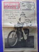 SPEEDWAY MAIL - 20 Dec 1974 vol 2 #38
