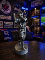 Paul Gascoigne GAZZA Rangers Legend Statue 20cm