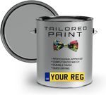 Mixed By Reg Registration RFU Basecoat Paint Ready For Use Perfect Match Car