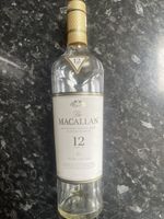 The Macallan Scotch 12 Years Old Sherry Oak Cask Empty Bottle 