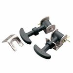 Grayston Small Rubber Bonnet Boot Hooks Catch Fastener Straps Motorsport Tractor
