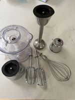 Dualit DHB1 Hand Blender Accesories- Beaters, Whisk, Chop Bowl & Attachments