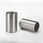 STAINLESS STEEL RUNNING NIPPLE BSP LONG 50-150MM THREADED PIPE FITTING PLUMBING