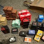 Nike Mixed Job Lot Keyring Shoe Boxes 42kg Nike SB Jordan adidas Timberland