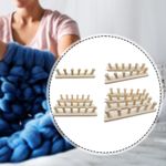 Wood Yarn Knitting Loom Chunky Yarn Blanket Loom Home Decor Versatile Adults