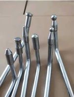  Car body dent removal kit,hook tips,Auto body repair rod Head M8 hook Tips