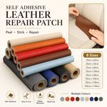 Self Adhesive Leather Repair Patch Tape PU Sofa Car Seat Furniture Fix Roll UK