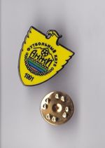 Anzhi Makhachala ( Russia ) - lapel badge butterfly fitting