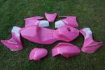 Mini Pocket Bike Motorcycle Fairing Kit Full Complete Plastic Kit Pink 49cc