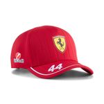 Scuderia Ferrari F1 Team PUMA Lewis Hamilton Baseball Cap Hat 2025 Red Kids