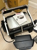 Tefal GC713D40 Grill OptiGrill+ Intelligent Health Grill 2000w Silver / Black