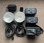 Ranger Quadra 400W Pack + 2x A Heads + 2 Batteries/Charger + Skyport Trigger