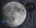 Moon Image Cool Quirky Fun 12" Turntable Slipmat DJ Vinyl Record Mat
