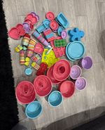 Large Baking Bundle Silicone Cake Moulds Cupcake Cases Tins Trays Kids Baking