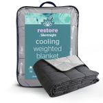 Silentnight Restore Cooling Weighted Blanket 6.8 Kg Soothing Sleep Relief