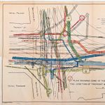 1897 BOSTON - Subway Plans Map ORIGINAL Underground Structures STUNNING