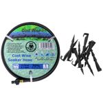 Soaker Hose & Peg Kits 7.5-200m + 2x200m Porous Pipe Garden Irrigation Fittings
