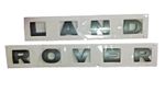 3D Land Rover Logo for Discovery 4 Bonnet Emblem MATTE GREY Badge LR043114