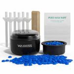 Nose Ear Hair Removal Facial Waxing Kit USB Mini Heater Applicator Sticks Gifts