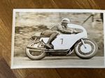 Original 1960`s Isle of Man TT Races   Phil Read Photograph 8" x 5 "
