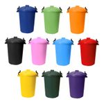 85L & 50L Heavy Duty Plastic Bin – Versatile, Durable for Garden and Animal Feed