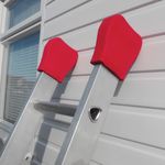 LADDERMAT Window Cleaner Ladder Pads - Non-Marking Wall Protectors  